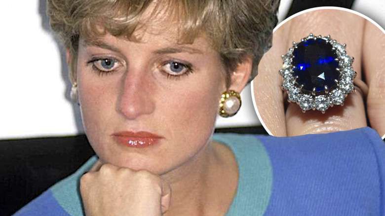 Księżna Diana pierścionek zaręczynowy