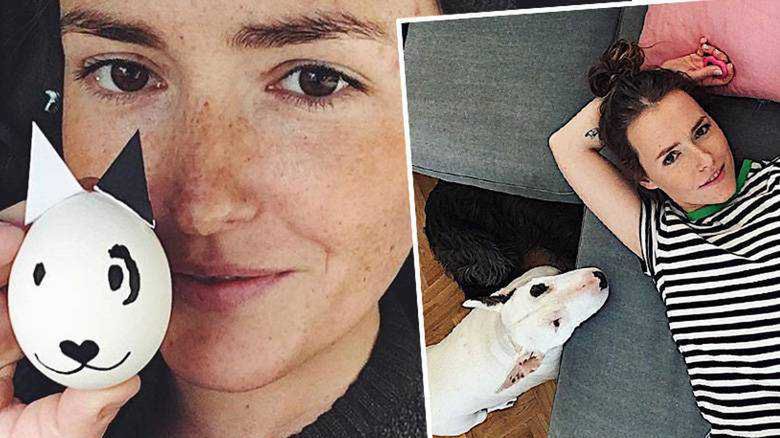 Olga Frycz w ciąży