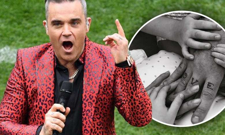 Robbie Williams pierwszy raz skomentował narodziny trzeciego dziecka! Nikt nie wiedział, że w ogóle na nie czeka!