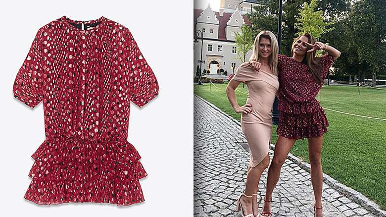 Sukienka Anny Lewandowskiej - Yves Saint Laurent