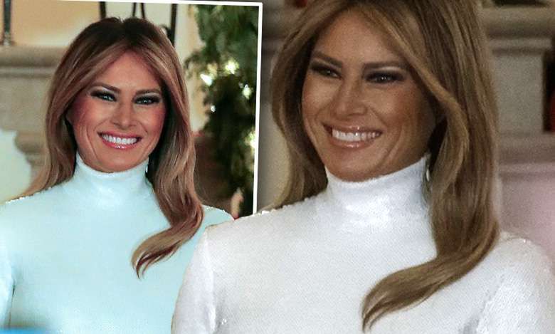 Melania Trump w ryzykownej kreacji bryluje na balu w Białym Domu. Nie każda kobieta może założyć taką suknię!