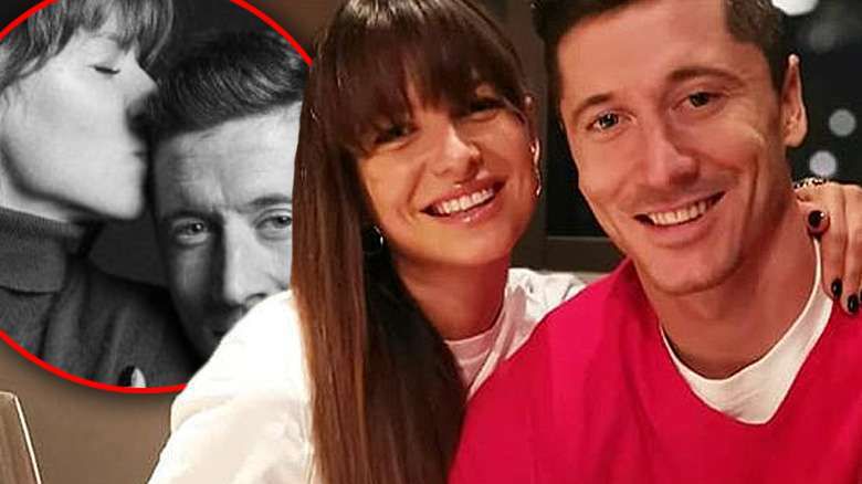 Anna Lewandowska i Robert Lewandowski  - Walentynki 2019