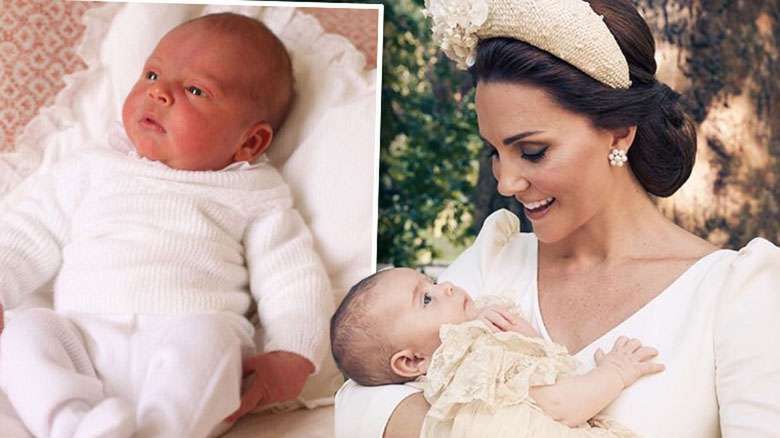 Księżna Kate i książę Louis