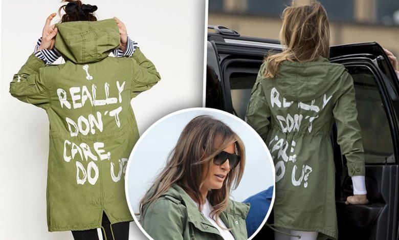 Cały świat oszalał na punkcie kurtki Melanii Trump z kontrowersyjnym napisem! Kupiła ją w Zarze i zapłaciła niewiele