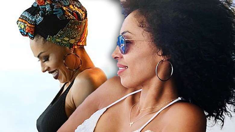 Omenaa Mensah ciążowy brzuszek