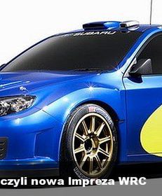 Legenda umarła, czyli nowa Impreza WRC