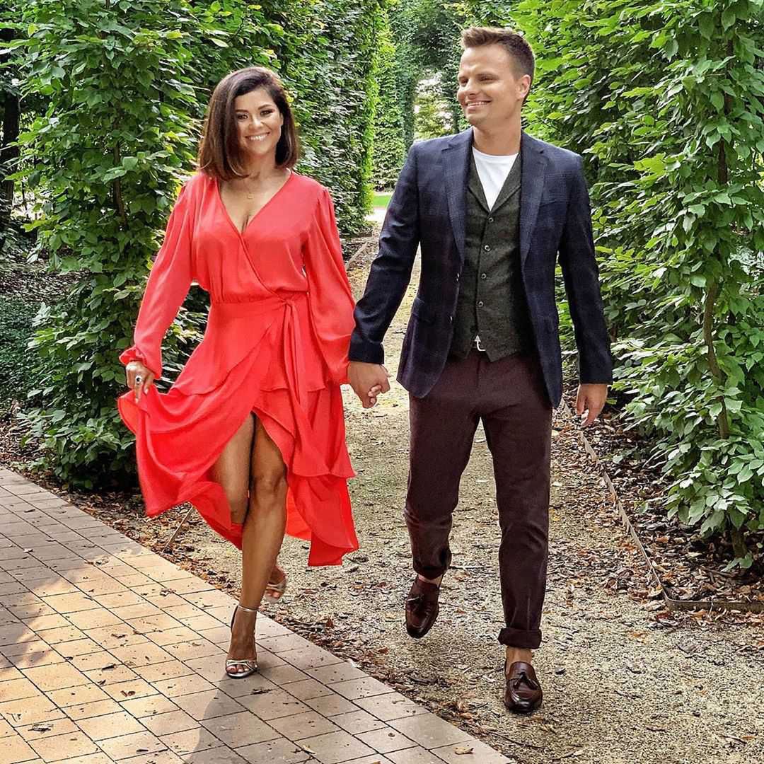 Kasia Cichopek i Marcin Hakiel na planie nowego projektu