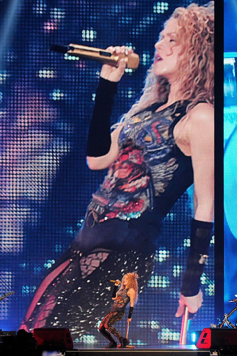 LONDON, ENGLAND - JUNE 11: Shakira performing at the O2 Arena on June 11, 2018 in London, England.
CAP/MAR
©MAR/Capital Pictures