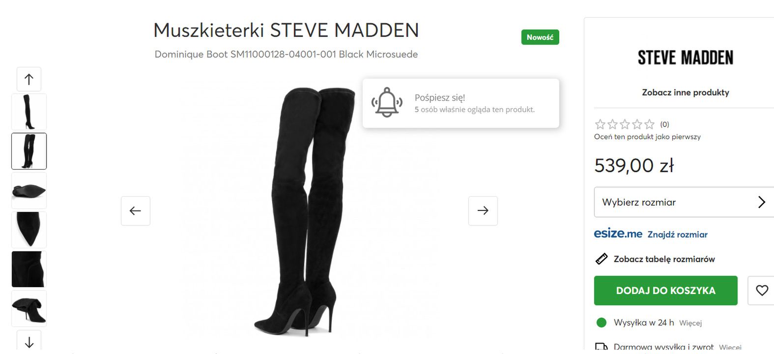 Blanka Lipińska wybrała buty od Steve Madden