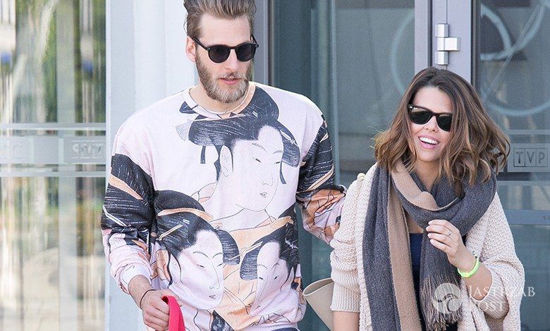 Monika Mazur i Tomasz Chrapusta paparazzi