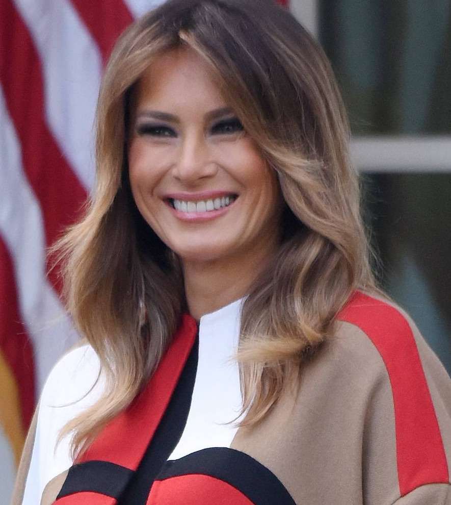 Makijaż Melanii Trump