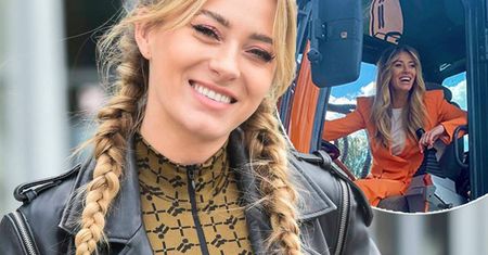 Marcelina Zawadzka w butach za 4 tysiące pracuje na budowie. To dopiero rozmach!