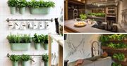 18 kreatywnych pomysłów na przechowywanie roślin w kuchni. Potężna dawka inspiracji już na Ciebie czeka
