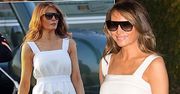 Melania Trump w sukience za 10 tysięcy złotych na lotnisku!