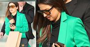 Anna Lewandowska w szałowej marynarce i wystrzałowych botkach szaleje na zakupach! Kto ją tak wystylizował?