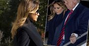 Melanii Trump mróz nie straszny. W stylowym płaszczyku i z gołymi nogami paradowała po Waszyngtonie