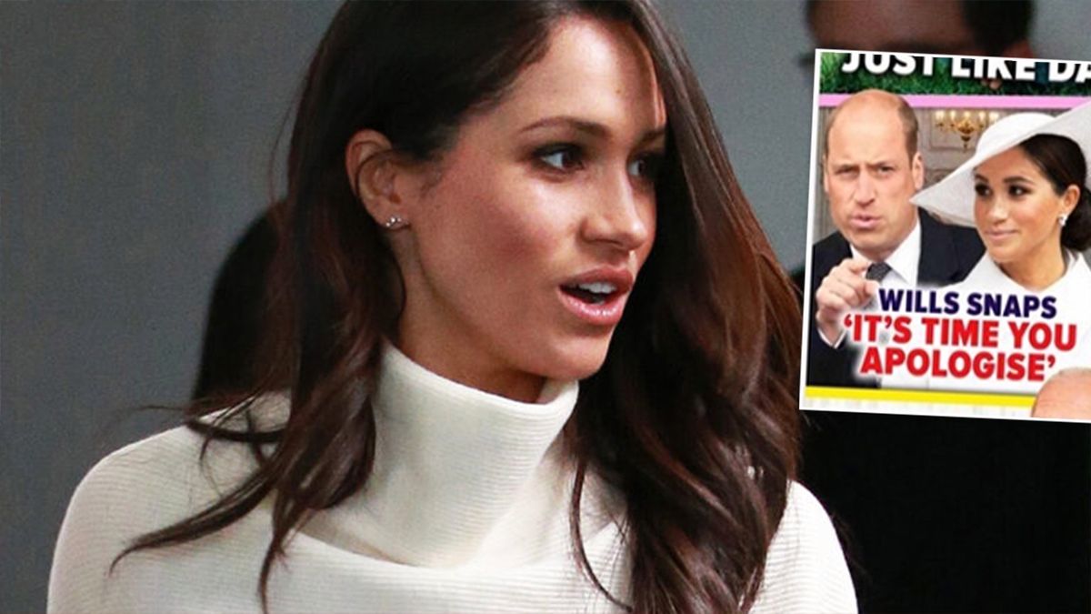 Meghan ma przeprosić rodzinę królewską