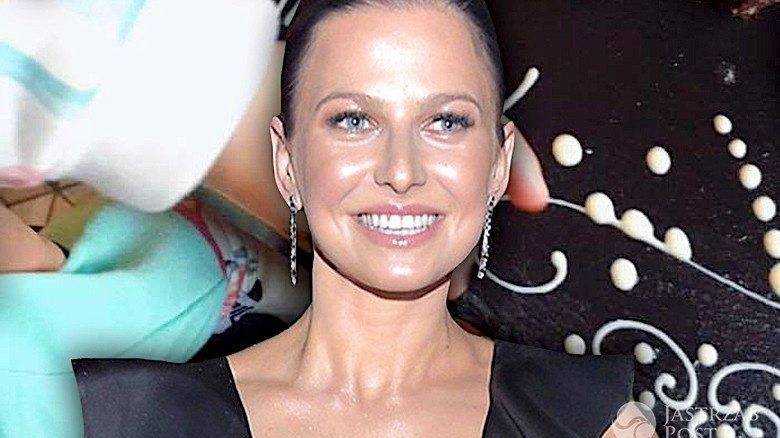 Anna Lewandowska urodziny tort