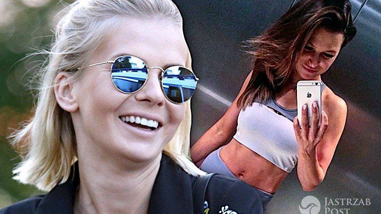 Edyta Pazura brzuch jak Anna Lewandowska