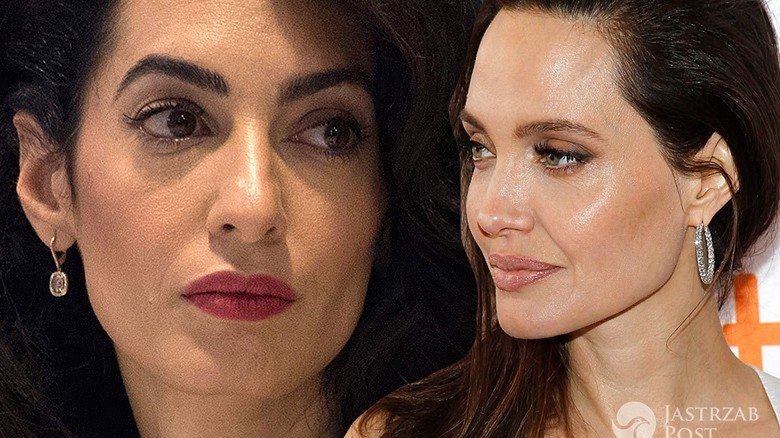 Amal Clooney i Angelina Jolie nie lubią się