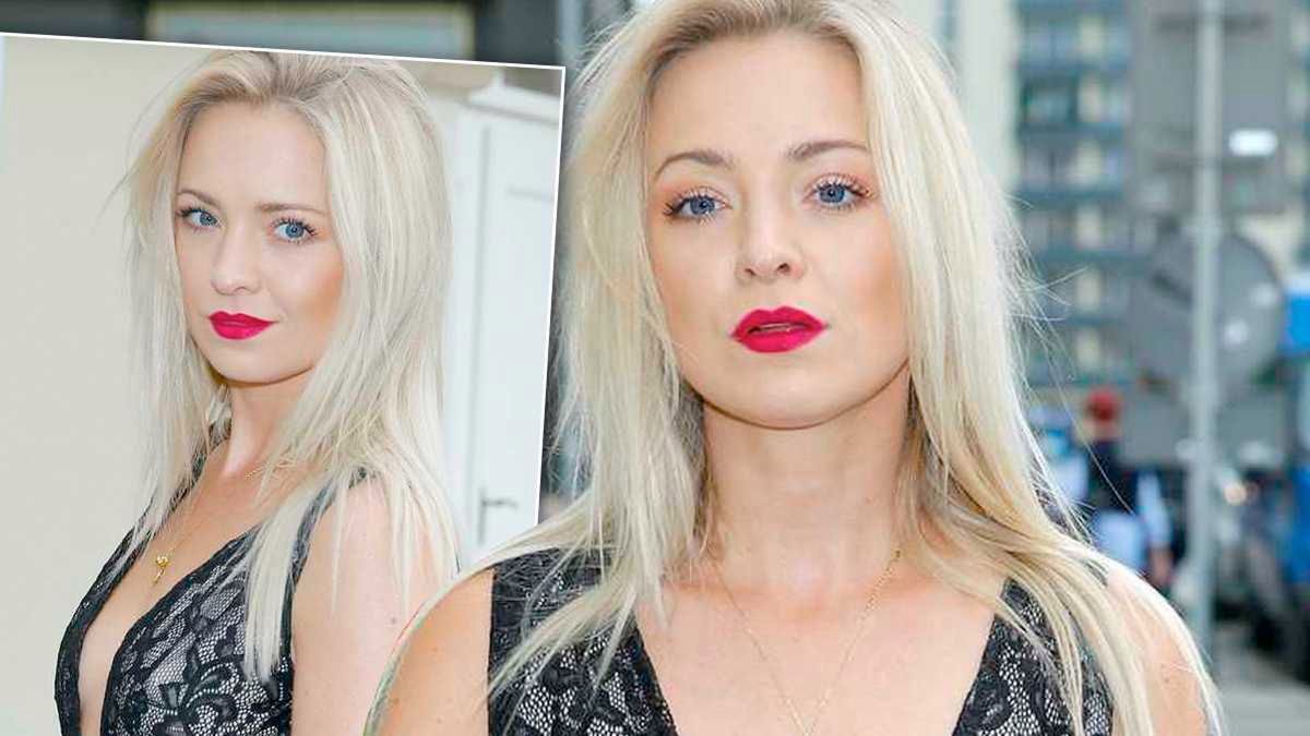 Barbara Kurdej-Szatan suknia dekolt