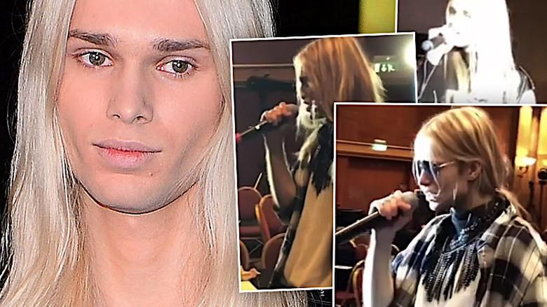 Mateusz Maga śpiewa na żywo