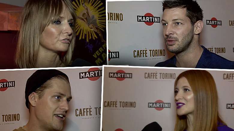 Gwiazdy na otwarciu Caffe Torino by Martini