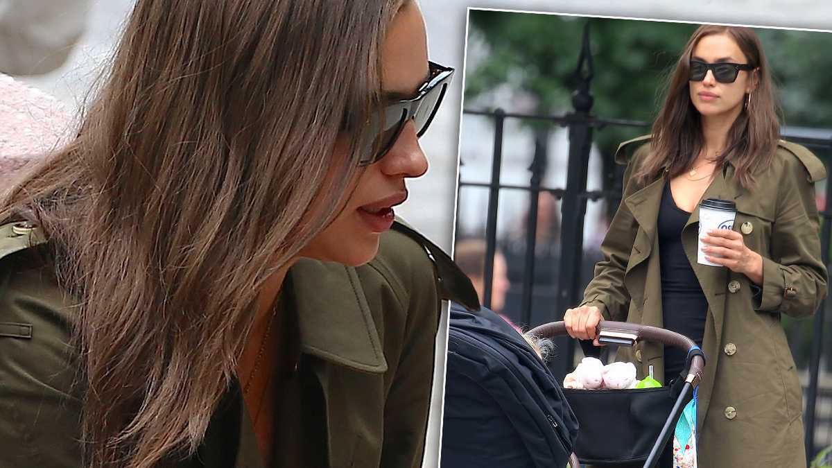 Smutna Irina Shayk z córką na spacerze. Rozstanie z Bradleyem Cooperem raczej jej nie służy