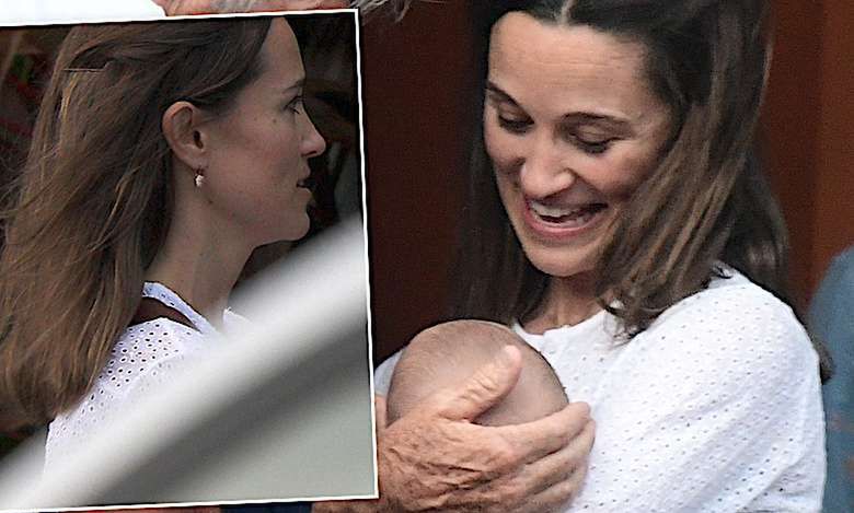 Pippa Middleton syn twarz