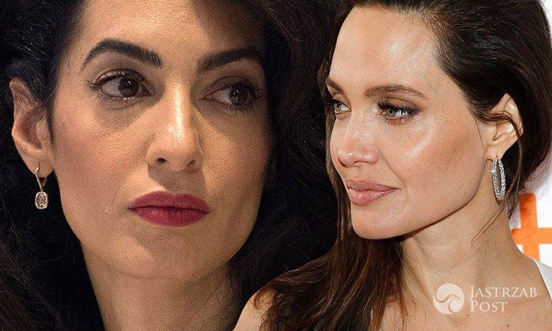 Amal Clooney i Angelina Jolie nie lubią się