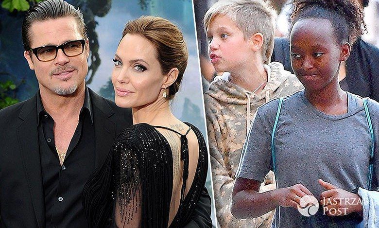 Angelina Jolie dzieci Brad Pitt rozwód