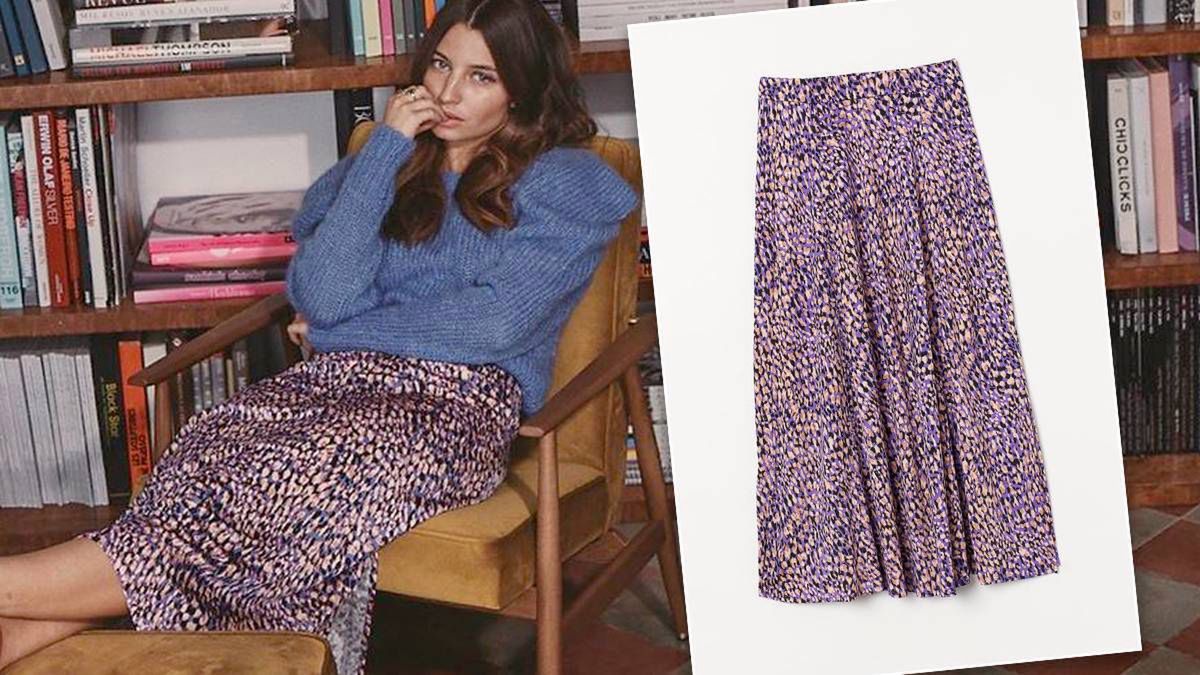 Julia Wieniawa stawia na niedrogie ubrania z sieciówki. Jej wiosenna spódnica wywołała szał na Instagramie!