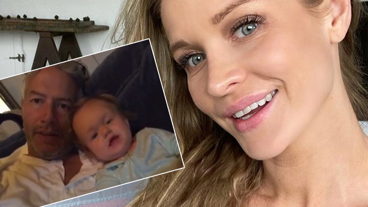 Joanna Krupa nagrała pierwsze słowa Ashy! Córeczka gwiazdy ucięła sobie długą pogawędkę z tatą. Ale gaduła