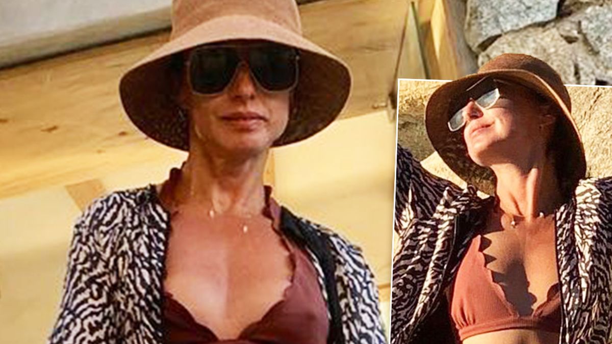 47-letnia Kasia Sokołowska dodała fotki w bikini i zakasowała finalistki "Top Model"! Ma ciało perfekcyjne
