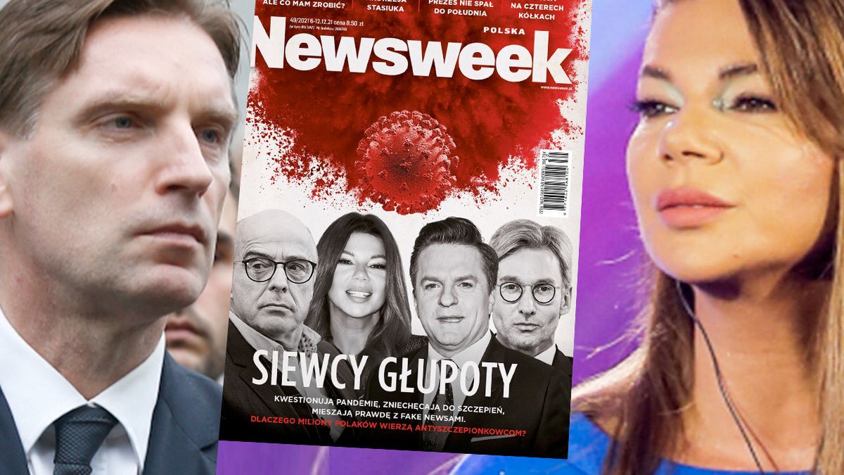 Edyta Górniak komentuje okładkę "Newsweeka" ze swoim zdjęciem. Nieźle dopiekła Tomaszowi Lisowi
