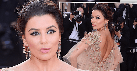 Eva Longoria w Cannes 2017. Kreacja ambasadorki L'Oreal Paris już została okrzyknięta jedną z najpiękniejszych na festiwalu!