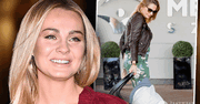 Małgorzata Socha z synem pierwszy raz po porodzie. Już zdążyła wrócić do formy