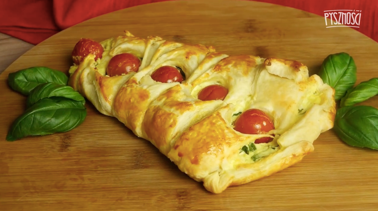 Choinka z ricottą i szpinakiem