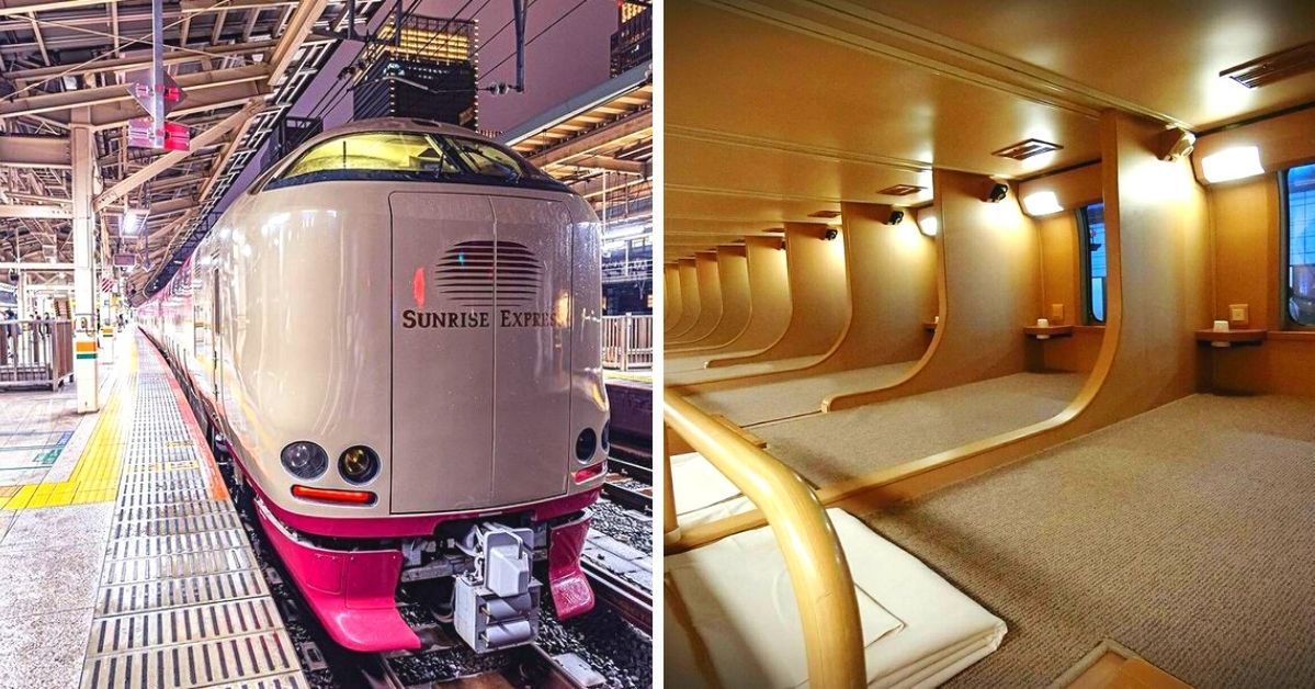 Japońskie pociągi są tak unikatowe wewnątrz, że zaskakują każdego podróżującego nim turystę