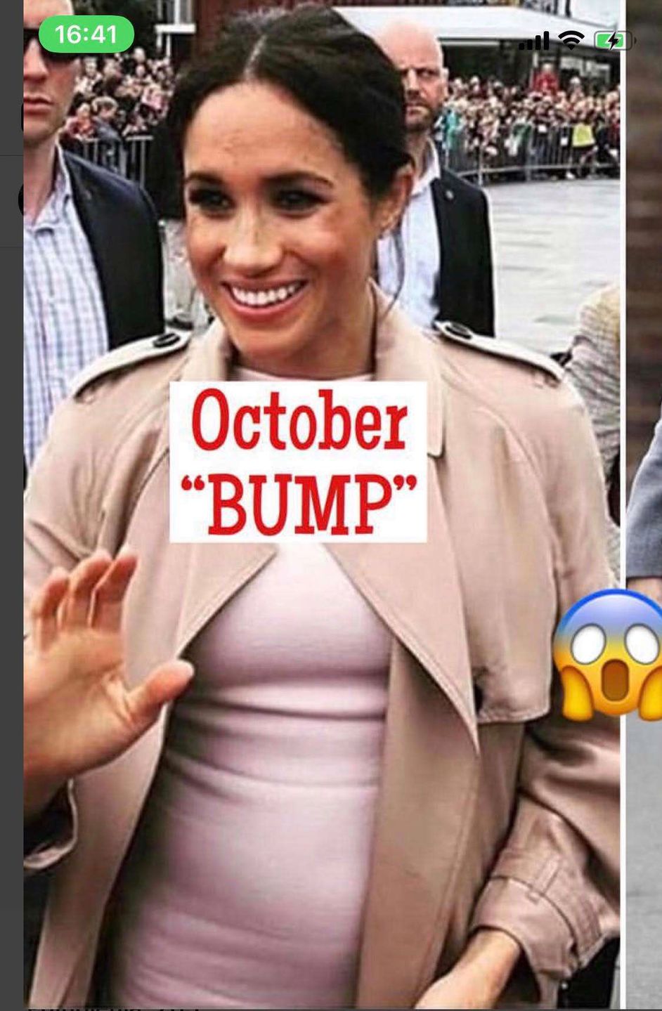 Meghan Markle w różowej sukience