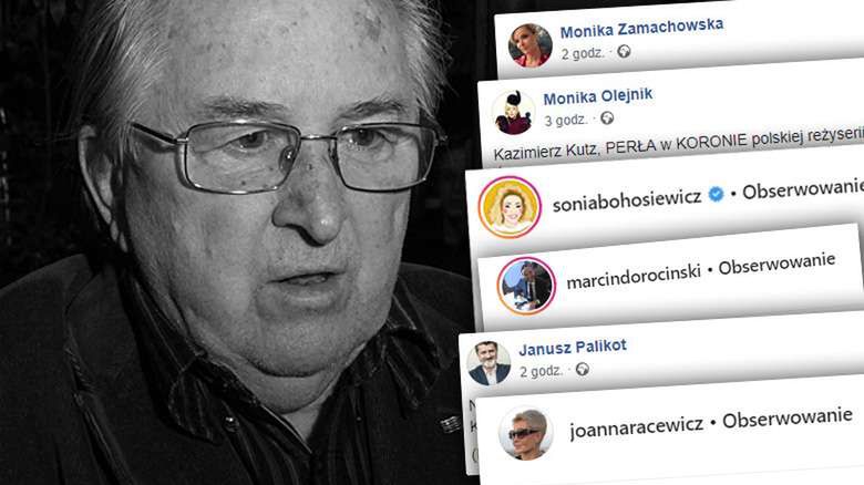 gwiazdy opłakują kazimierza kutza