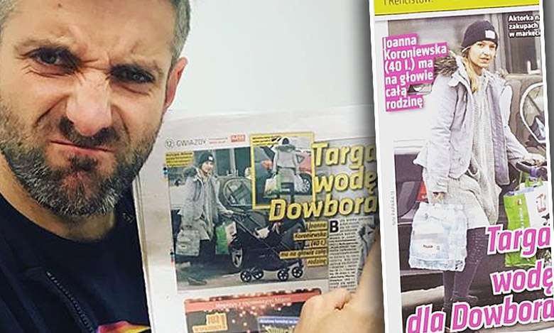 Maciej Dowbor parodiuje tabloid