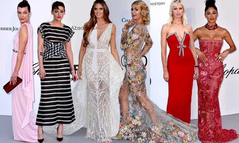 Gwiazdy na 25 gali fundacji amfAR 2018: Kristen Stewart, Mila Jovovich, Heidi Klum, Paris Hilton, Nicole Scherzinger