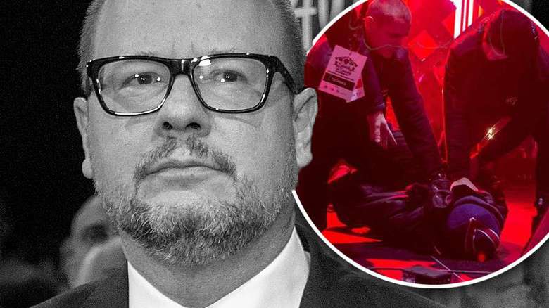 Paweł Adamowicz bronił się przed atakiem