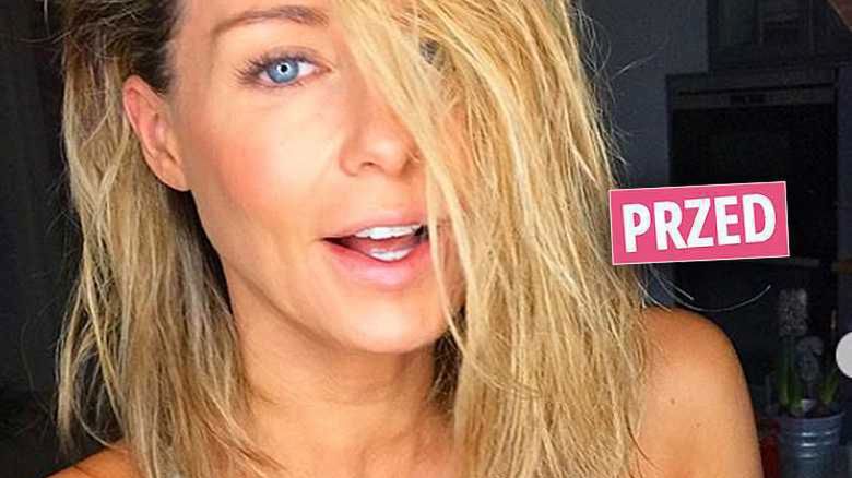 Małgorzata Rozenek w długich włosach