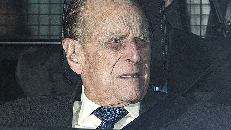 książę Filip miał wypadek