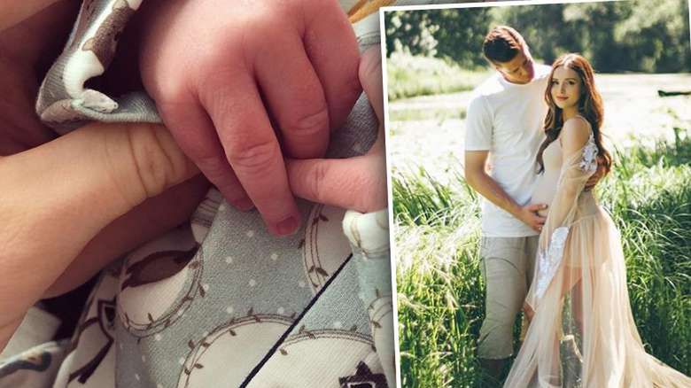 Marina Łuczenko świętuje pierwszy miesiąc Liama Szczęsnego