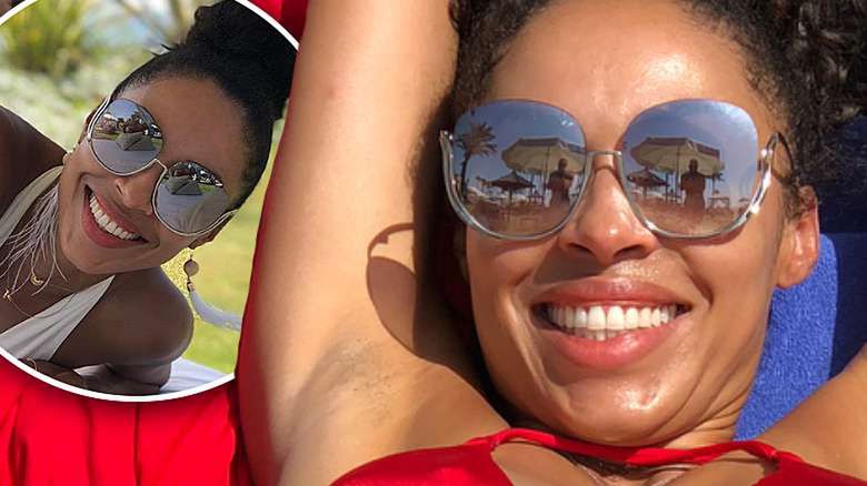 Omenaa Mensah na wakacjach