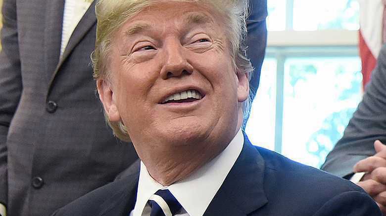 Donald Trump z wnukami