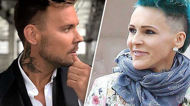 Dawid Woliński ma zielone włosy